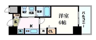 クリスタルグランツ大阪センターStの物件間取画像